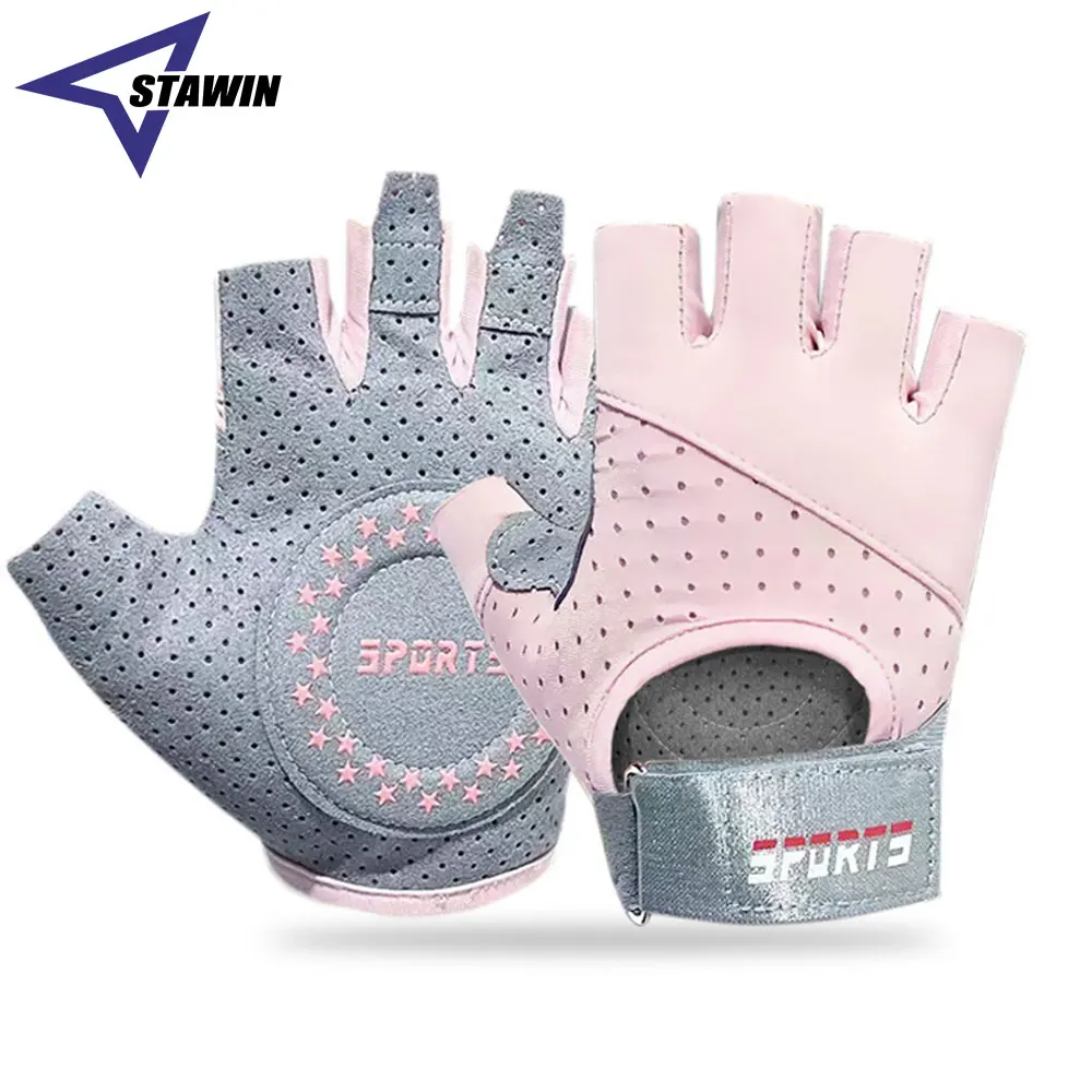 Workout Glove Gym - 1 คู่ถุงมือออกกําลังกายระบายอากาศถุงมือยกน้ําหนักสําหรับยิมขี่จักรยานออกกําลังกายการฝึกอบรมการออกกําลังกายที่ยอดเยี่ยมจับและเบาะรองนั่ง