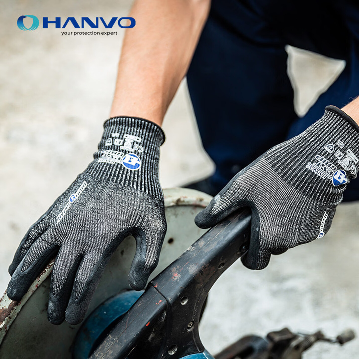 ถุงมือป้องกันการบาดระดับ 5 ถุง - Work Glove Impact บทวิจารณ์และราคา