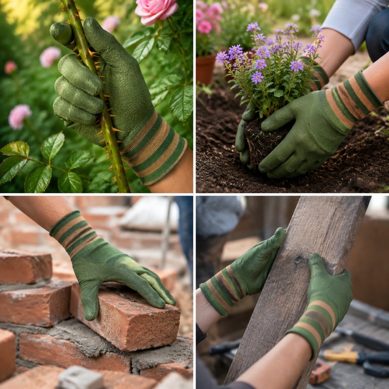 ถุงมือทำสวนอเนกประสงค์ ป้องกัน - Cut Resistant Glove บทวิจารณ์และราคา