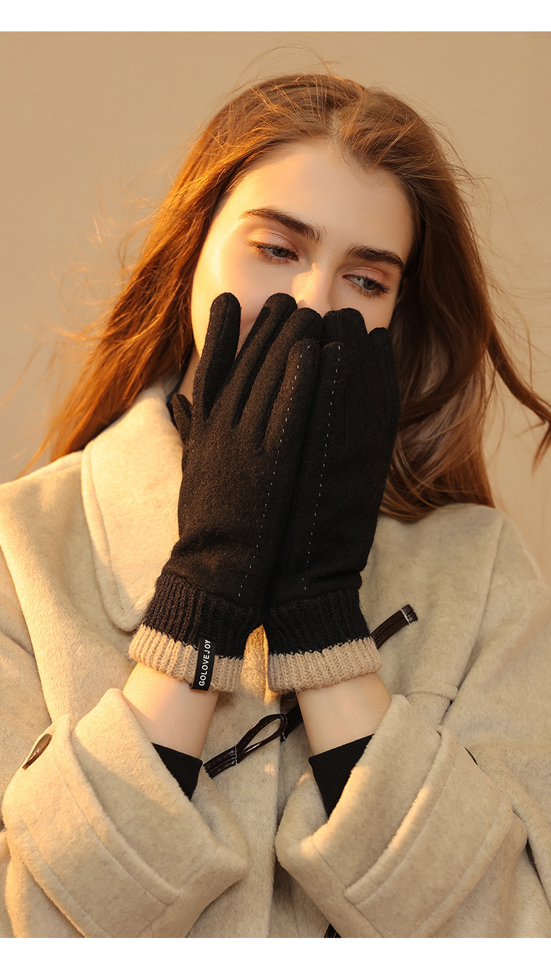ถุงมือฤดูหนาวใหม่สำหรับผู้หญิง - Wool Glove Lined บทวิจารณ์และราคา
