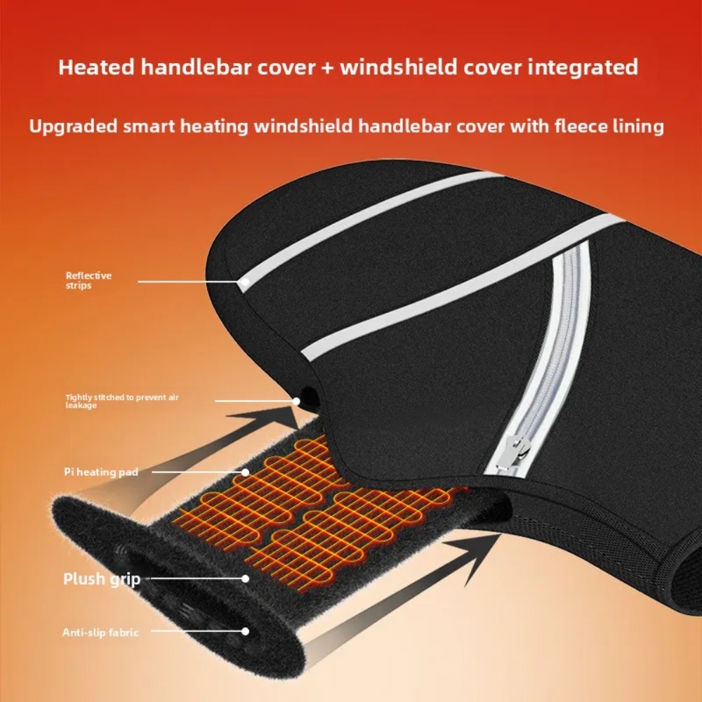 ปลอกแฮนด์มอเตอร์ไซค์แบบอุ่นสำห - Heat Resistant Glove บทวิจารณ์และราคา